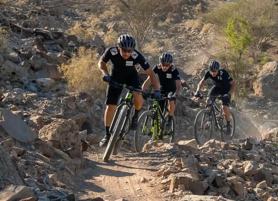 Mountain Bike Ride 52km Trails in Hatta